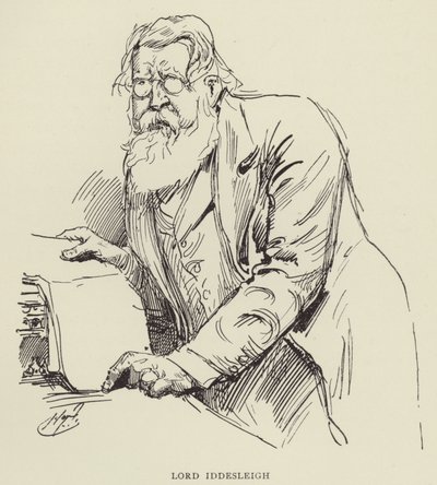 Lord Iddesleigh von Harry Furniss