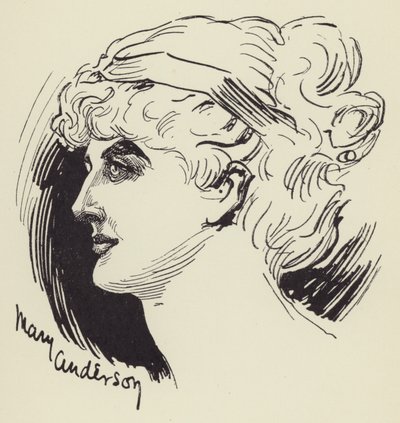 Mary Anderson von Harry Furniss