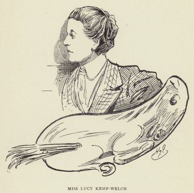 Miss Lucy Kemp-Welch von Harry Furniss