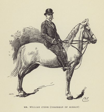 Mr William Stone, Vorsitzender von Albany von Harry Furniss