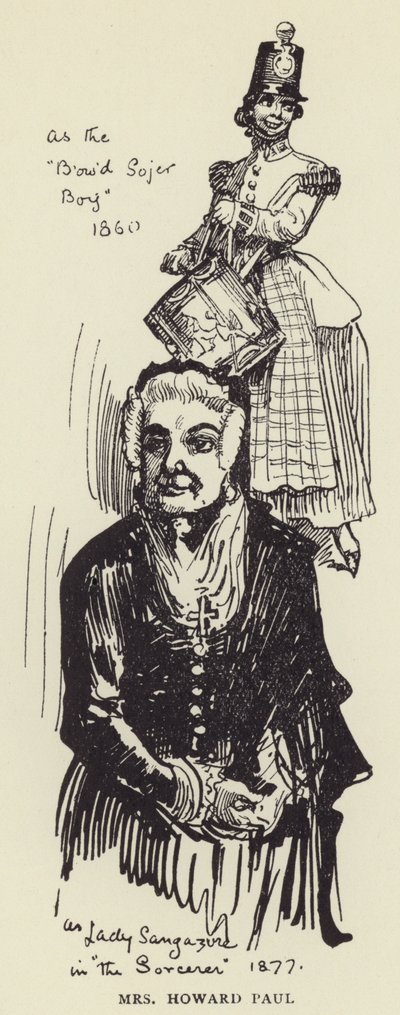 Mrs Howard Paul von Harry Furniss
