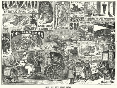 Wie wir jetzt werben (Stich) von Harry Furniss