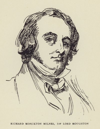Richard Monckton Milnes, 1. Lord Houghton von Harry Furniss