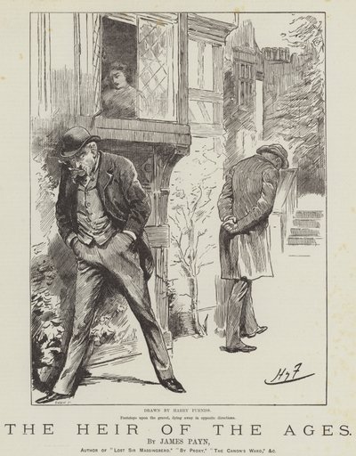 Der Erbe der Zeitalter, von James Payn von Harry Furniss