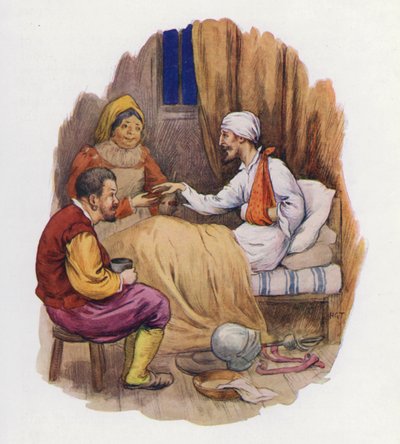 Illustration für Don Quijote von Harry George Theaker
