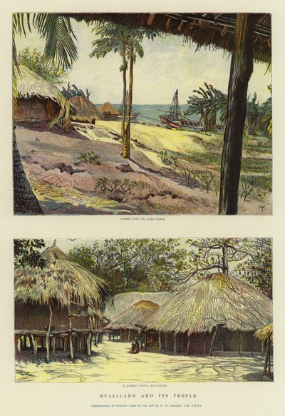 Nyasaland und seine Menschen von Harry Hamilton Johnston