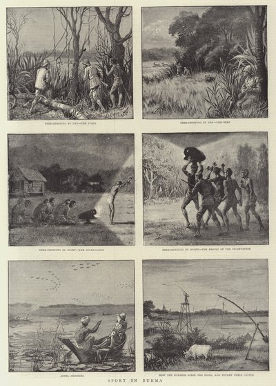 Sport in Burma von Harry Hamilton Johnston