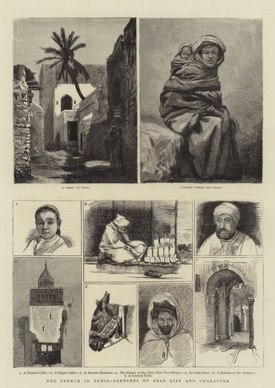 Die Franzosen in Tunis, Skizzen des arabischen Lebens und Charakters von Harry Hamilton Johnston