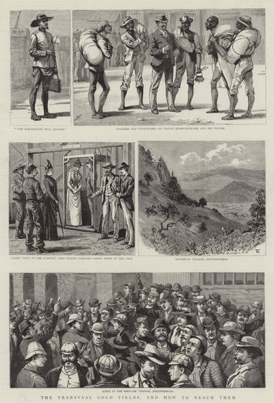 Die Goldfelder des Transvaal und wie man sie erreicht von Harry Hamilton Johnston