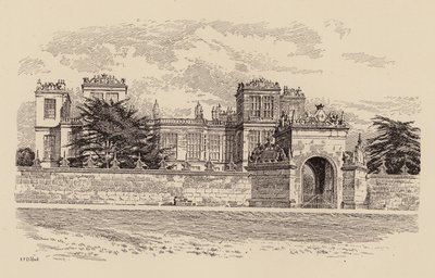 Hardwick Hall, Derbyshire von Harry Percy Clifford