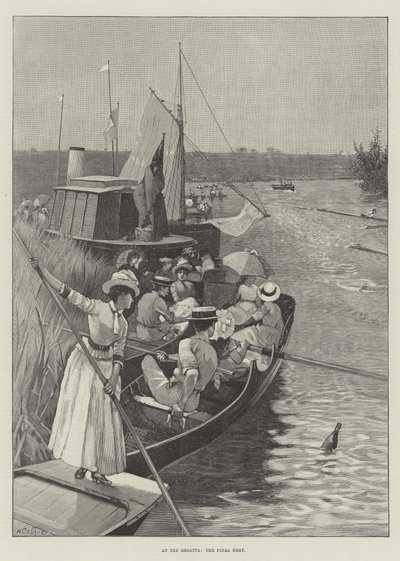 Bei der Regatta, das Finale von Hector Caffieri