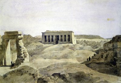 Tempel der Hathor, Dendera, Ägypten von Hector Horeau