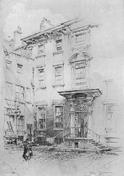Sir Christopher Wrens Haus, Love Lane von Hedley Fitton