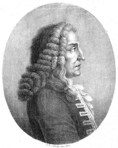Dargestellte Person: Johann Joseph Fux von Heinrich Eduard Winter