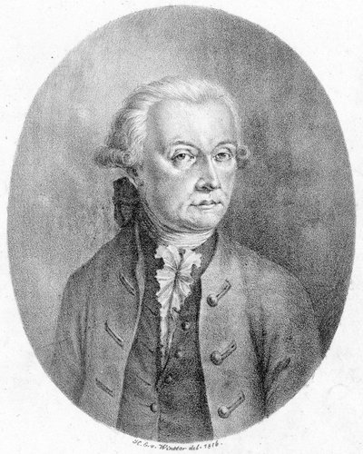 Dargestellte Person: Leopold Mozart von Heinrich Eduard Winter