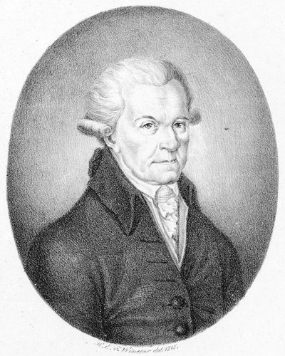 Dargestellte Person: Michael Haydn von Heinrich Eduard Winter