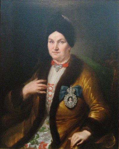 Natalia Demyanovna Razumovskaya von Heinrich Gottlieb Häuser