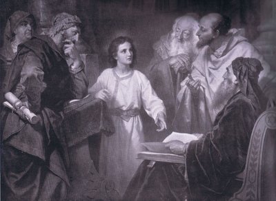 Jesus als Jugendlicher von Heinrich Karl Hofmann