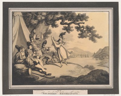 Soldaten beim Erholen von Heinrich Schutz