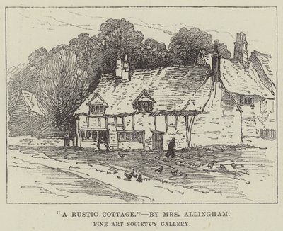 Ein rustikales Häuschen von Helen Allingham