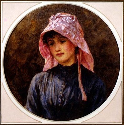 Porträt eines Mädchens von Helen Allingham