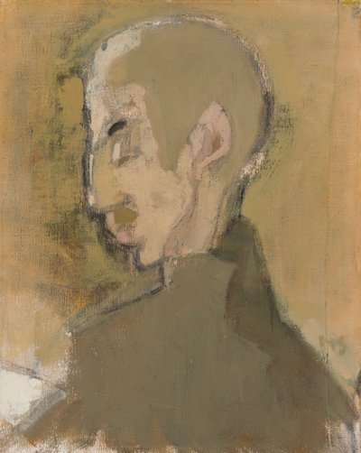 Der Vermieter II (Profil eines Mannes) von Helene Schjerfbeck