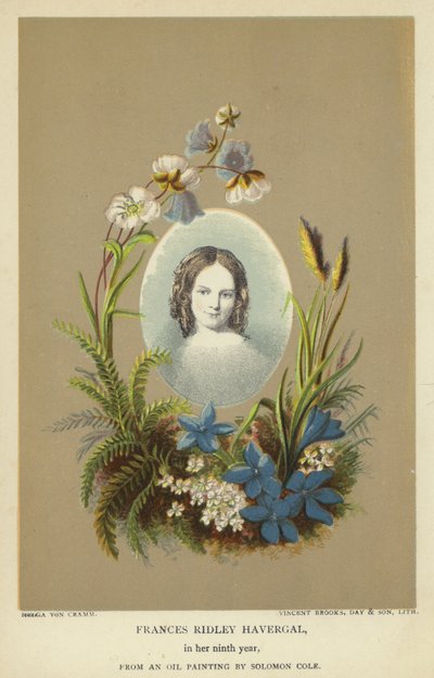 Frances Ridley Havergal im neunten Lebensjahr von Helga von Cramm