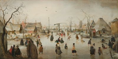 Eisszene von Hendrick Avercamp