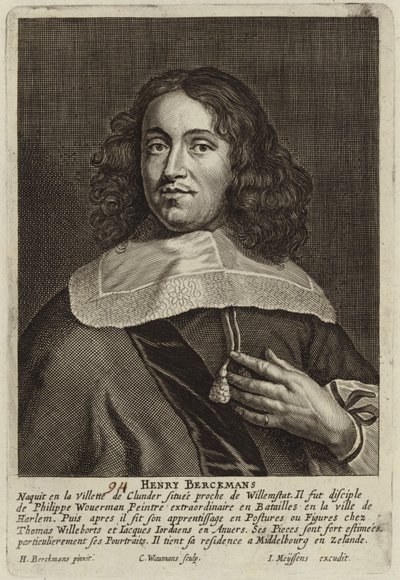 Porträt von Hendrick Berckman von Hendrick Berckman