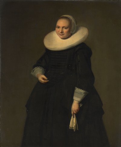 Porträt einer Frau von Hendrick Gerritsz Pot
