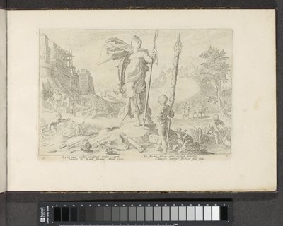 Bronzezeit (Serie: Ovids Metamorphosen) von Hendrick Goltzius (workshop of)