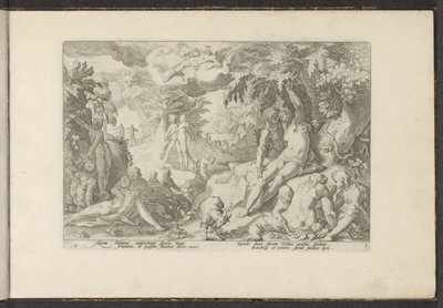 Goldenes Zeitalter (Serie) von Hendrick Goltzius (workshop of)