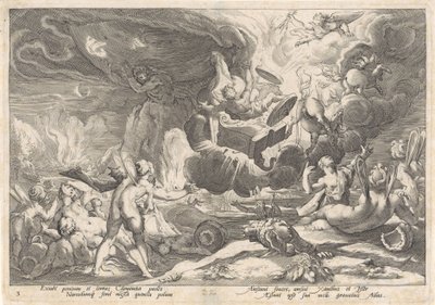 Sturz des Phaëthon von Hendrick Goltzius (workshop of)