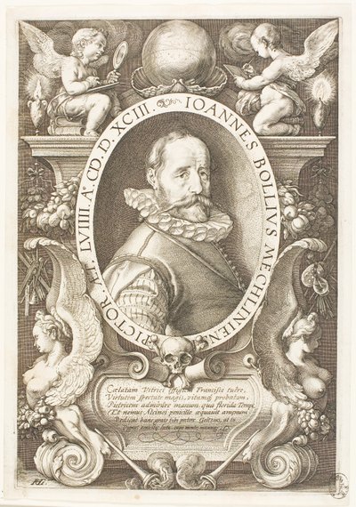 Bol, Hans (1534-1593) Maler aus Mechelen, ab 1591 in Amsterdam von Hendrick Goltzius