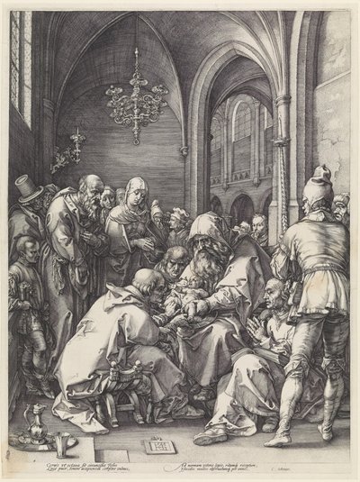 Die Beschneidung von Hendrick Goltzius