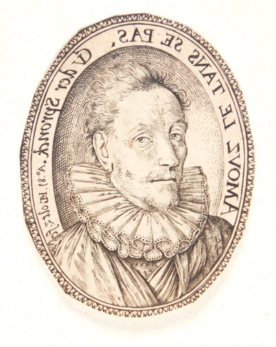 Gheraert van der Spronck von Hendrick Goltzius