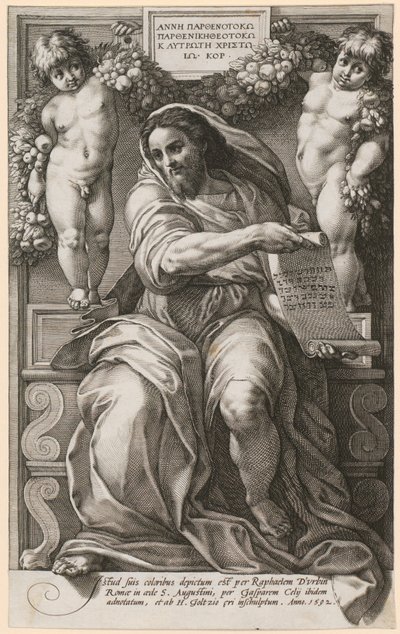 Jesaja von Hendrick Goltzius