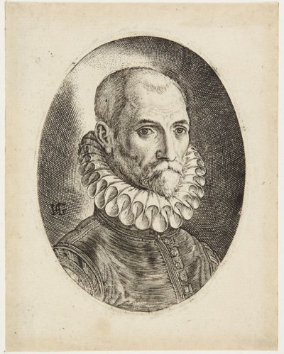 Johannes Stradanus von Hendrick Goltzius