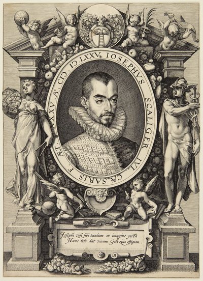Josephus Justus Scaliger von Hendrick Goltzius