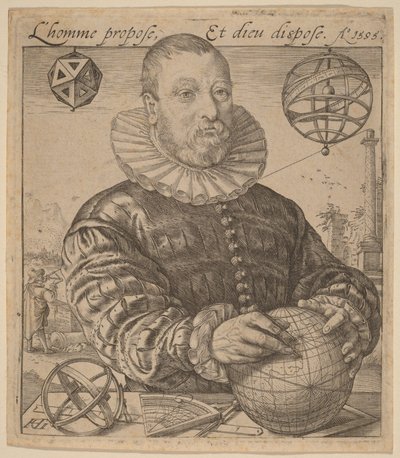 Nicolaus Petri van Deventer von Hendrick Goltzius