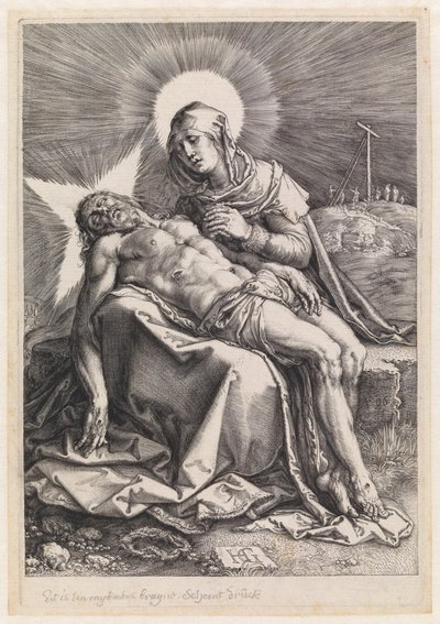 Pietà von Hendrick Goltzius