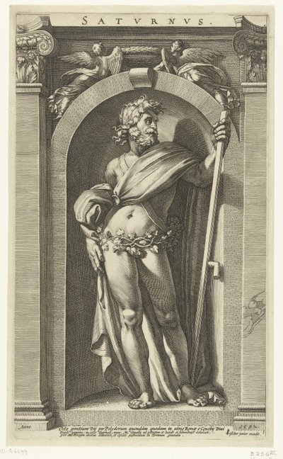 Saturn von Hendrick Goltzius