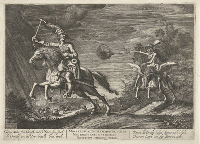 Reiter und der Tod von Hendrick Hondius (I)