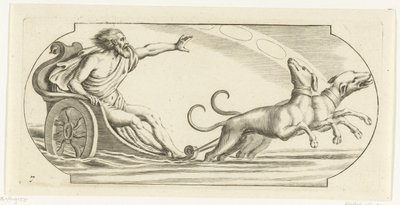 Mars auf einem Streitwagen von Hendrick de Keyser (I)