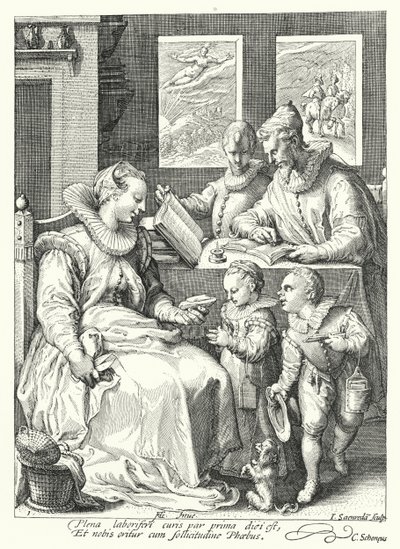 Morgen von Hendrik (after) Goltzius