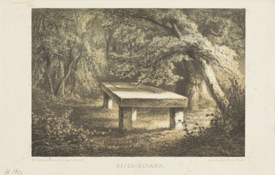 Germanischer Opferaltar von Hendrik Dirk Kruseman van Elten