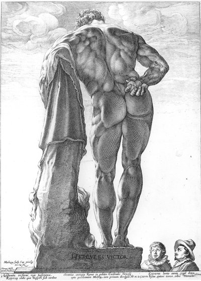 Farnesischer Herkules von Hendrik Goltzius
