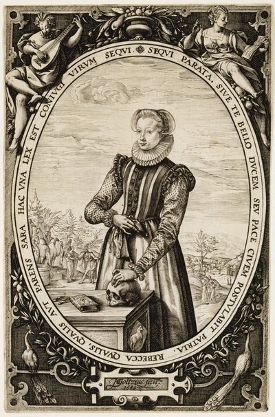 Josina Hamels von Hendrik Goltzius