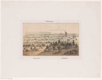 Wedren te Scheveningen auf 3. August 1846 von Hendrik Wilhelmus Last