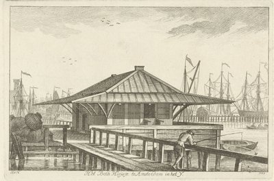 Bothaus in Amsterdam im IJ von Hendrik van Hilten